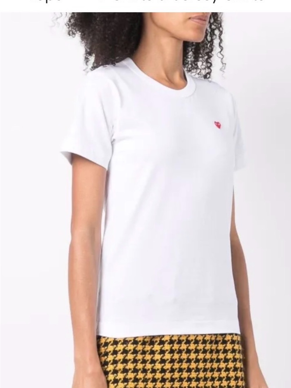 comme de garcon tee